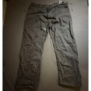 Levis 501 Denim Jeans Relaxed Fit Casual Everyday Wear‎ Mens 44X29 Gray